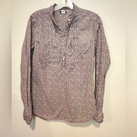 J Crew 100% Cotton Button Down Shirt - Picture 1 of 3